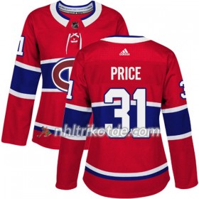 Montreal Canadiens Trikot Carey Price 31 Adidas 2017-2018 Rot Authentic - Dame